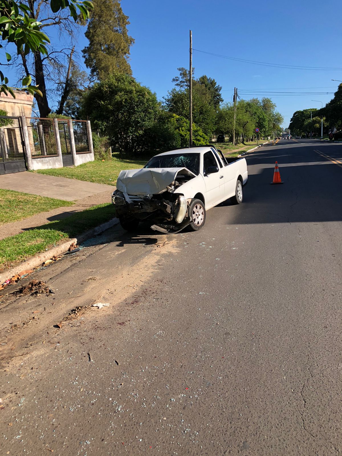 Un Conductor Causó Un Accidente Y Abandonó El Vehículo En La Vía Pública Concordia 24 4060