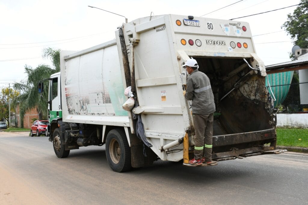 Cambio de recorrido en el servicio de recolección de residuos: Afecta dos sectores de Concordia
