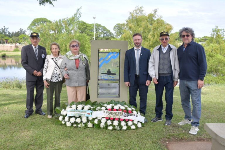 En el «Día Nacional por la Memoria de los 44 Héroes del Submarino ARA San Juan» Concordia recordó a Fernando Mendoza