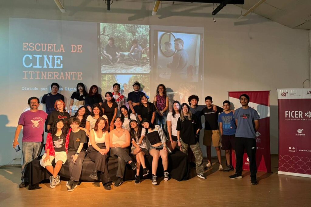 Se realizó el Taller Escuela de Cine Itinerante en el IAAER