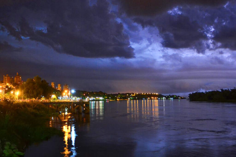 Rige una alerta amarilla por tormentas en Entre Ríos