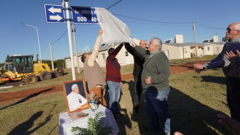 Federal: Una calle lleva el nombre del Padre Américo Enrique Viollaz