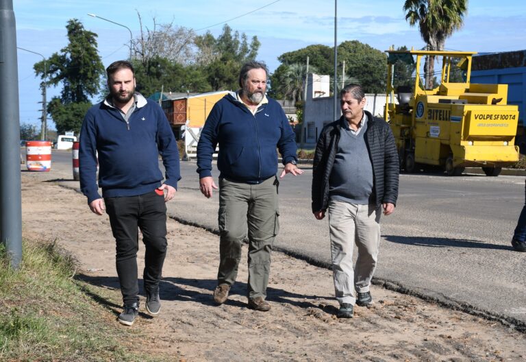 El Secretario de Desarrollo Urbano Alejandro López destacó la continuidad de obras claves para Concordia