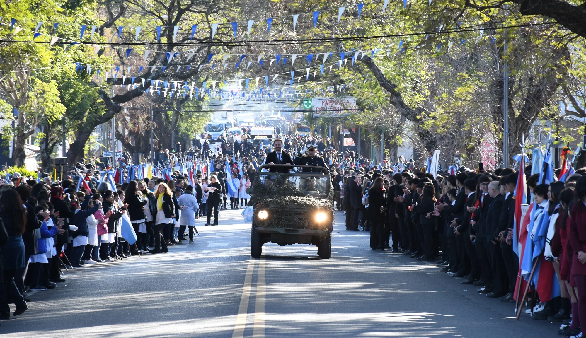 El Desfile Cívico Militar por el 9 de julio será por la tarde