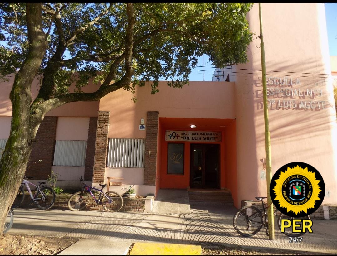 Ingresaron por la cocina de una Escuela N° 9 de San Salvador provocando daños