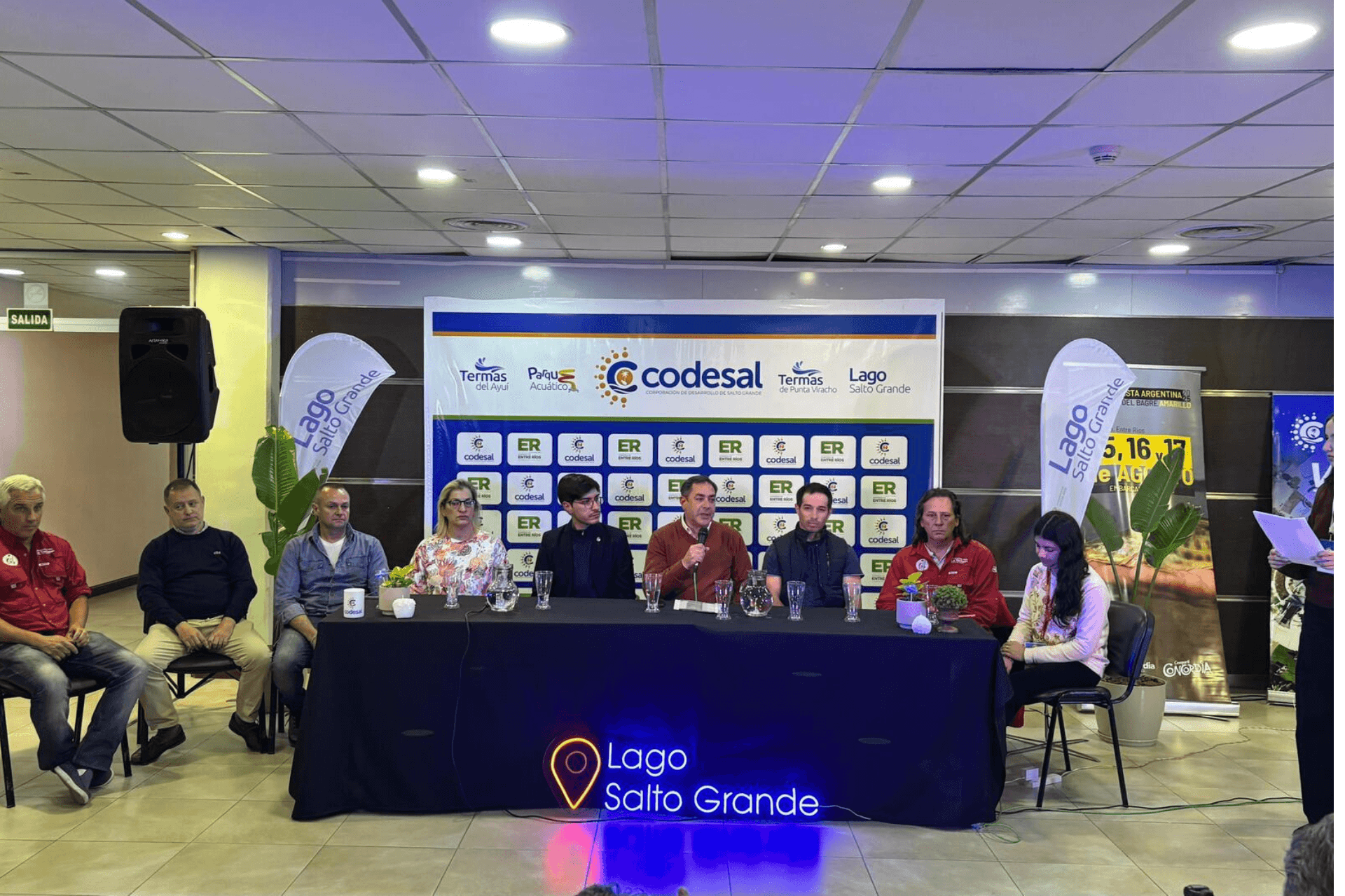 Presentaron la agenda de actividades deportivas, culturales y gastronómicas para los próximos meses la región del Lago de Salto Grande