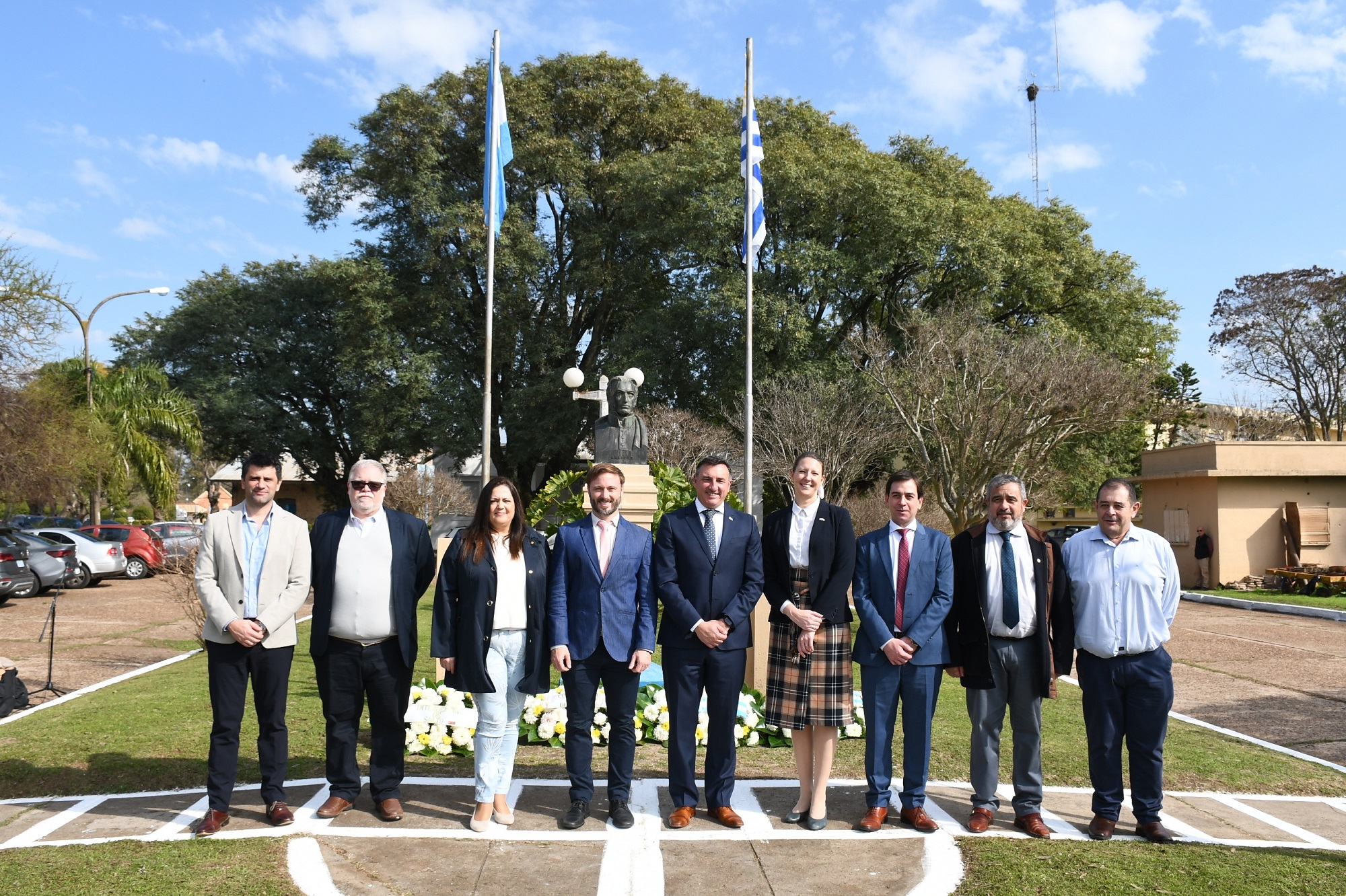 Azcué participó del Acto por los 200 años de la Declaratoria de la Independencia de la R.O.U