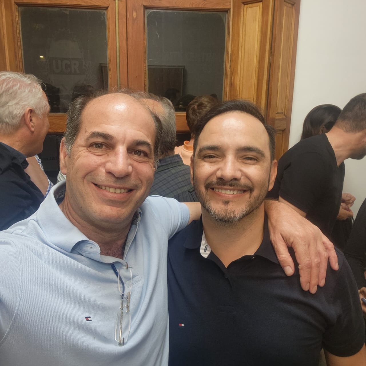 Desde el búnker de Valdés, López festejó el triunfo en Corrientes