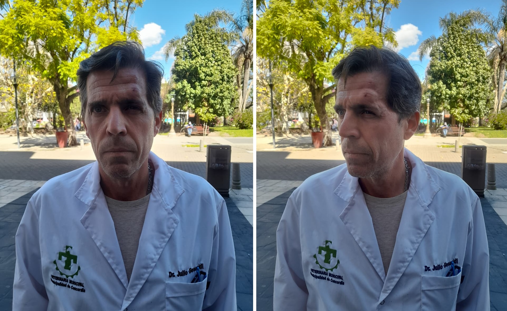 Repudiable agresión al Jefe del departamento de veterinaria