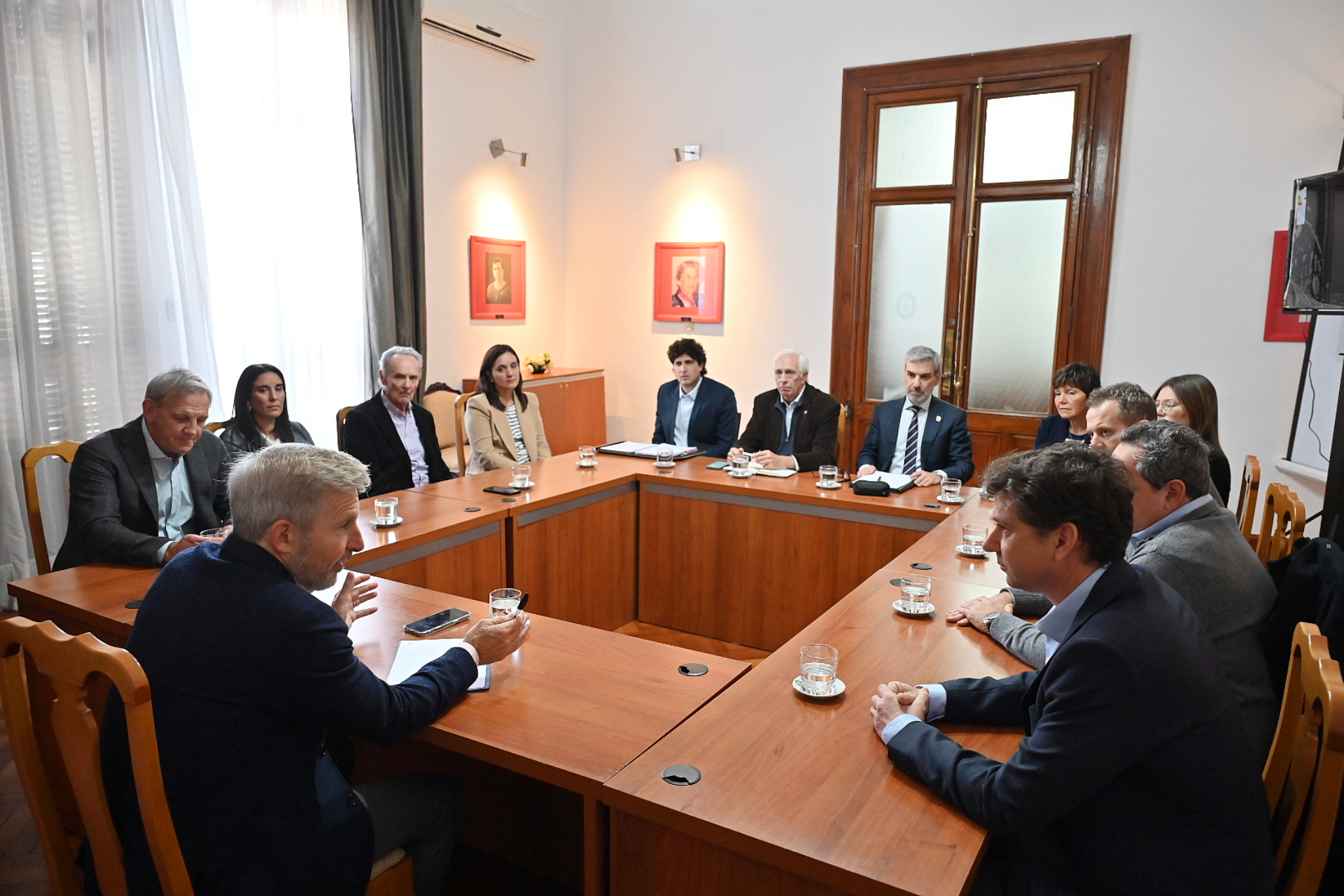 Frigerio analizó junto al Consejo Empresario y la UIER la situación del sector en la provincia
