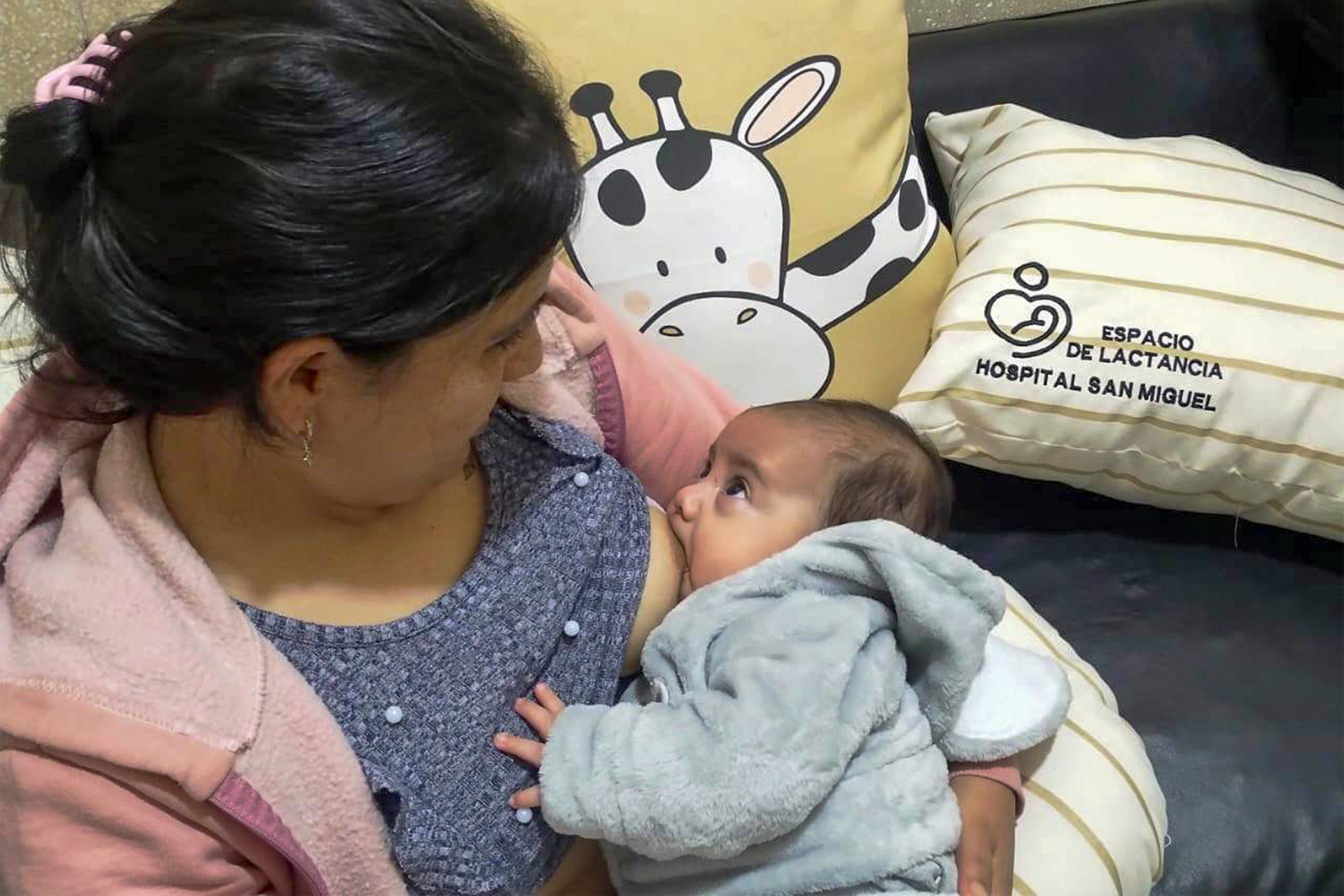 Se habilitó un consultorio de lactancia en el hospital de San Salvador