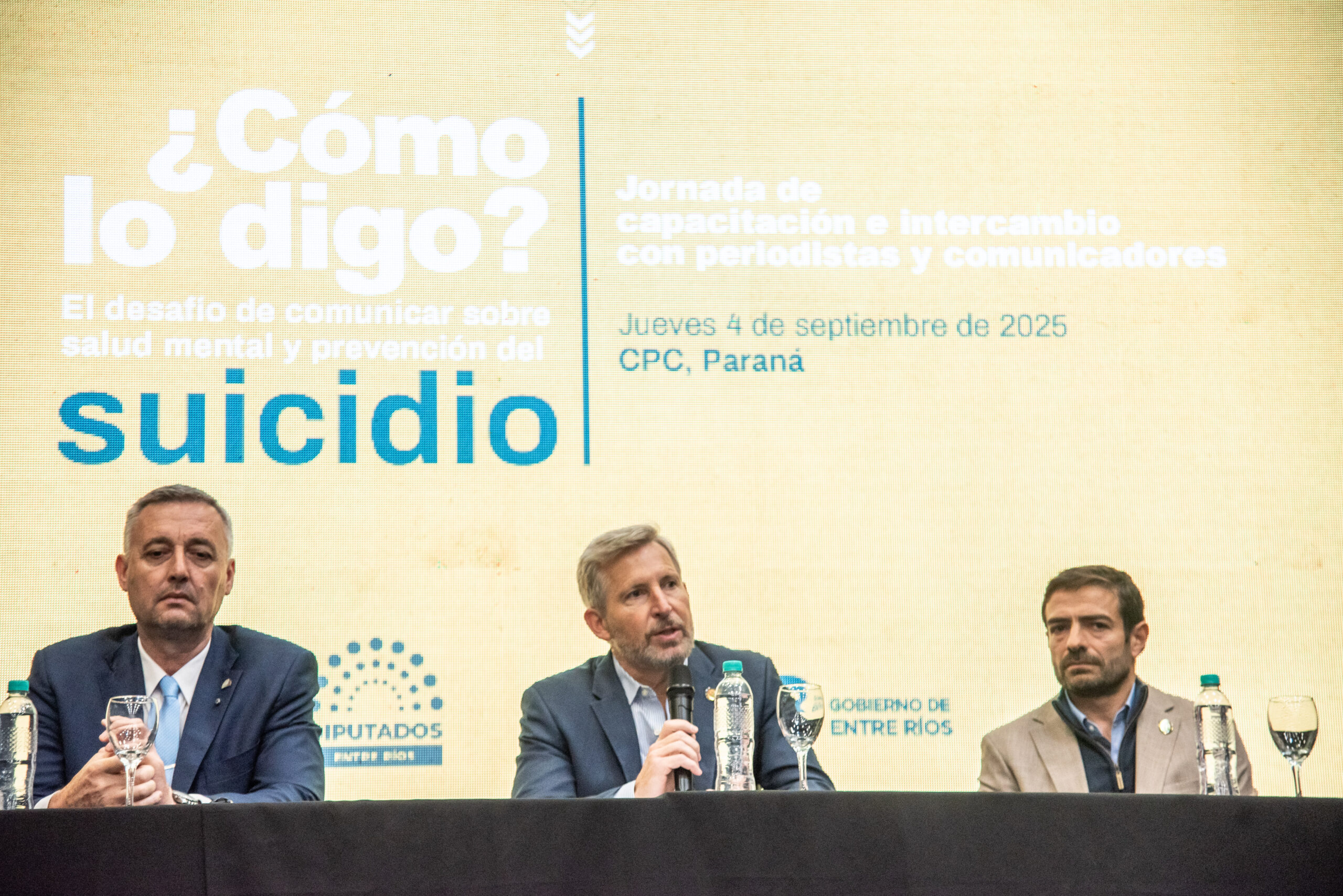 «La salud mental es una prioridad para nuestra gestión», afirmó Frigerio