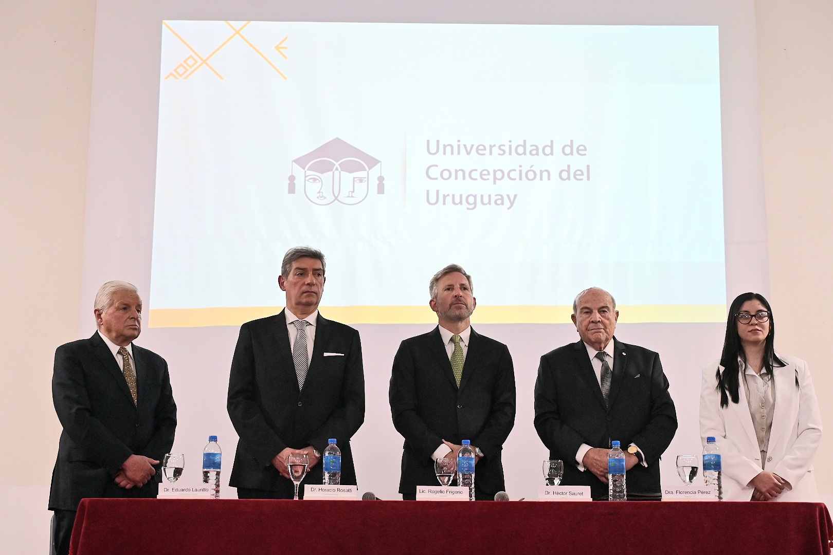 Frigerio participó de la entrega del título Doctor Honoris Causa al presidente de la Corte Suprema