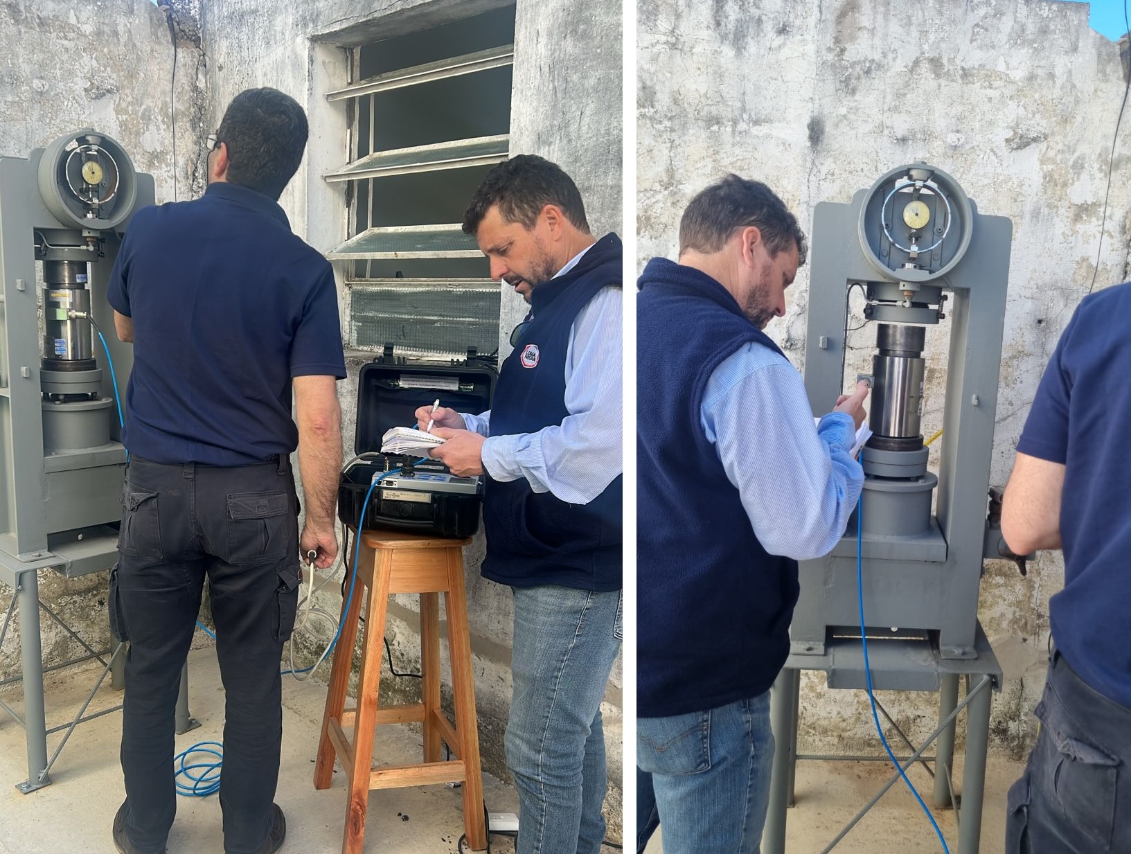 Puesta en valor de equipos para el control de calidad del hormigón utilizado en obras