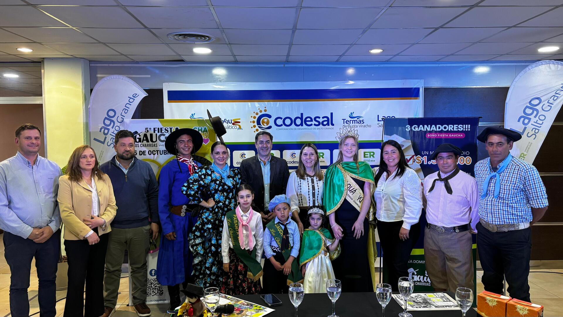 Se presentó en CODESAL la 5° edición de la Fiesta Gaucha de Los Charrúas