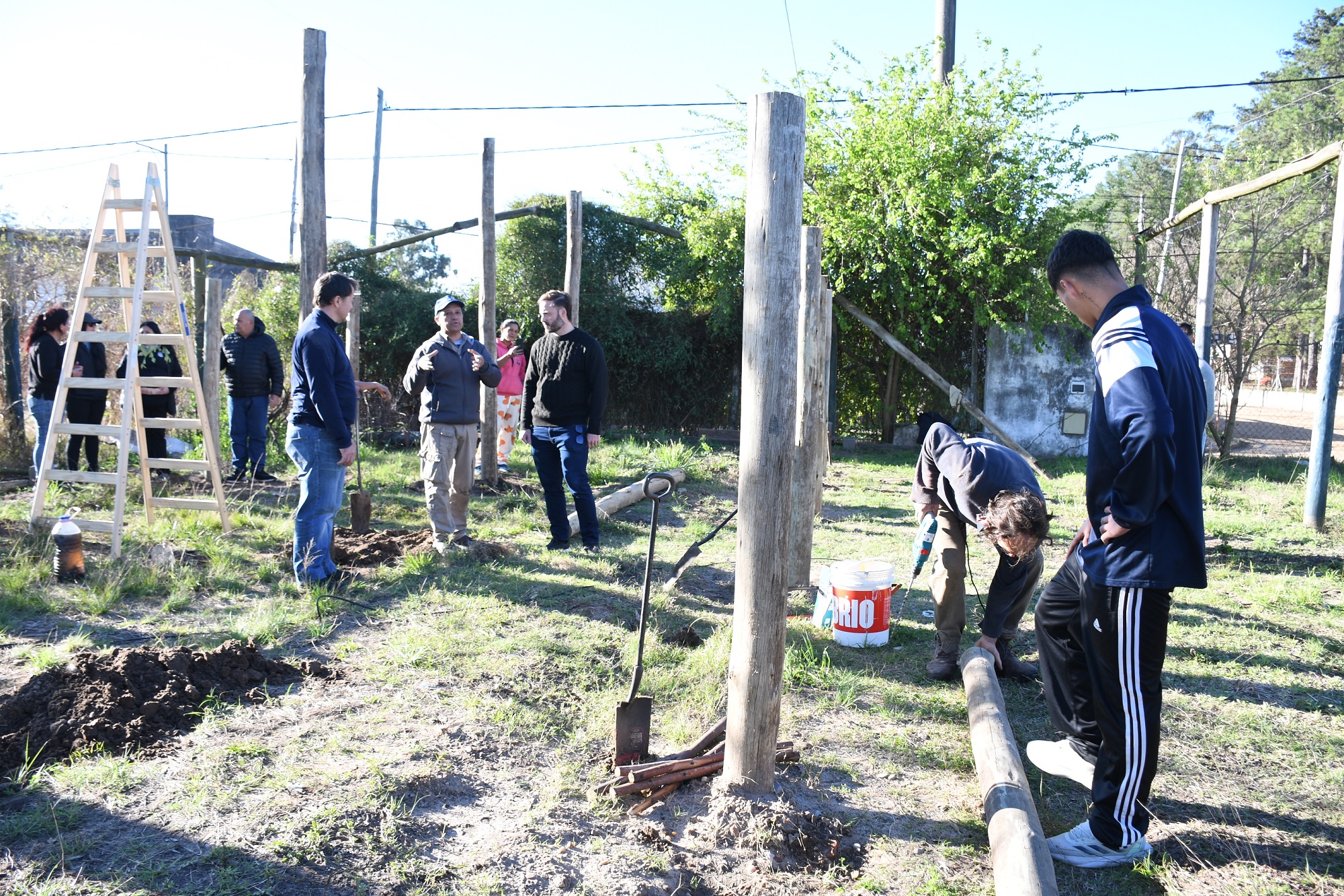 Se realiza un curso para la construcción de invernaderos
