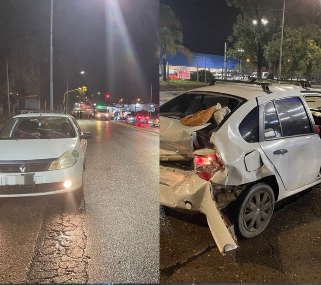 Una ambulancia chocó contra un automóvil: los lesionados fueron trasladados al hospital