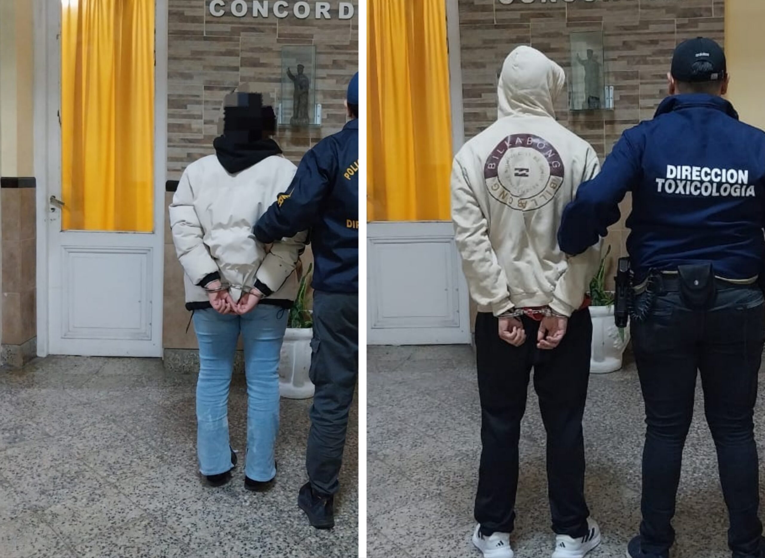 Secuestraron envoltorios de cocaína y una suma de dinero: Una pareja quedó detenida