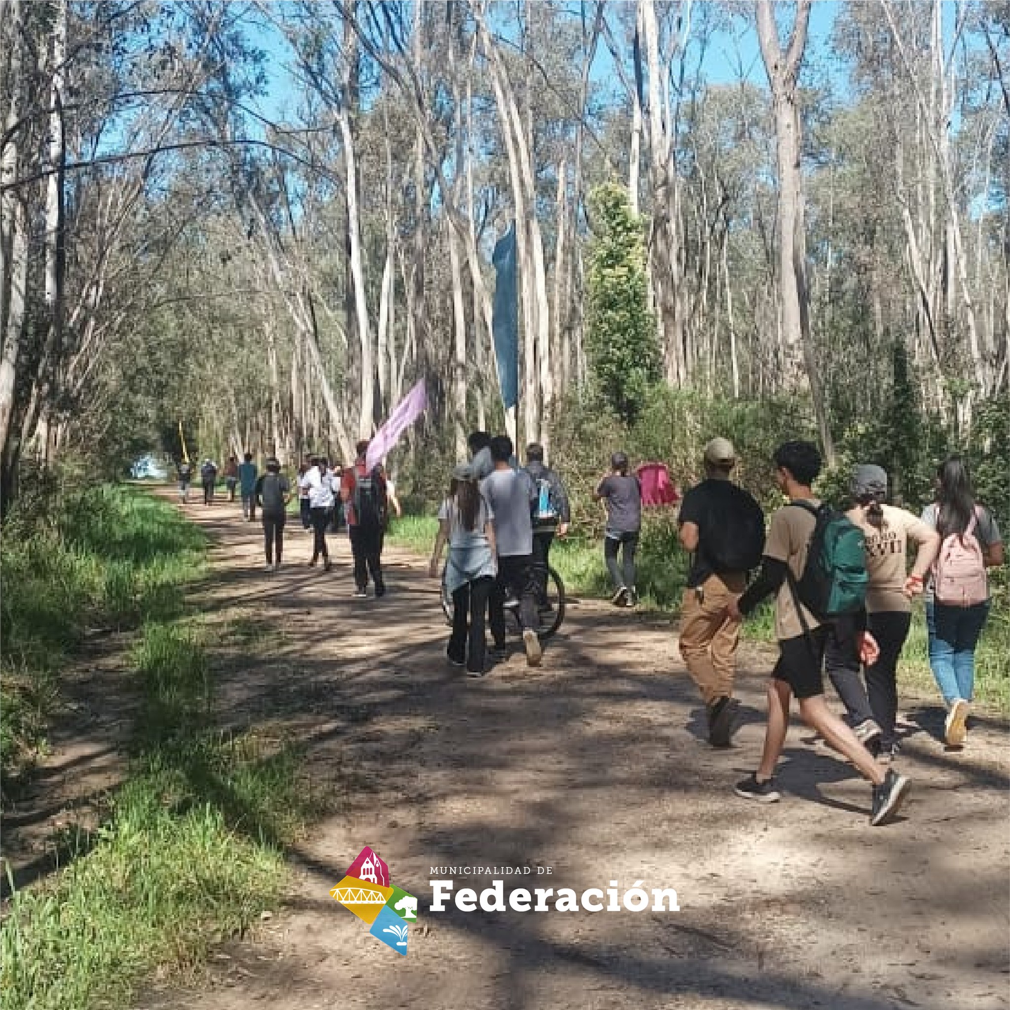 En Federación estudiantes visitaron la Reserva Natural Chaviyú