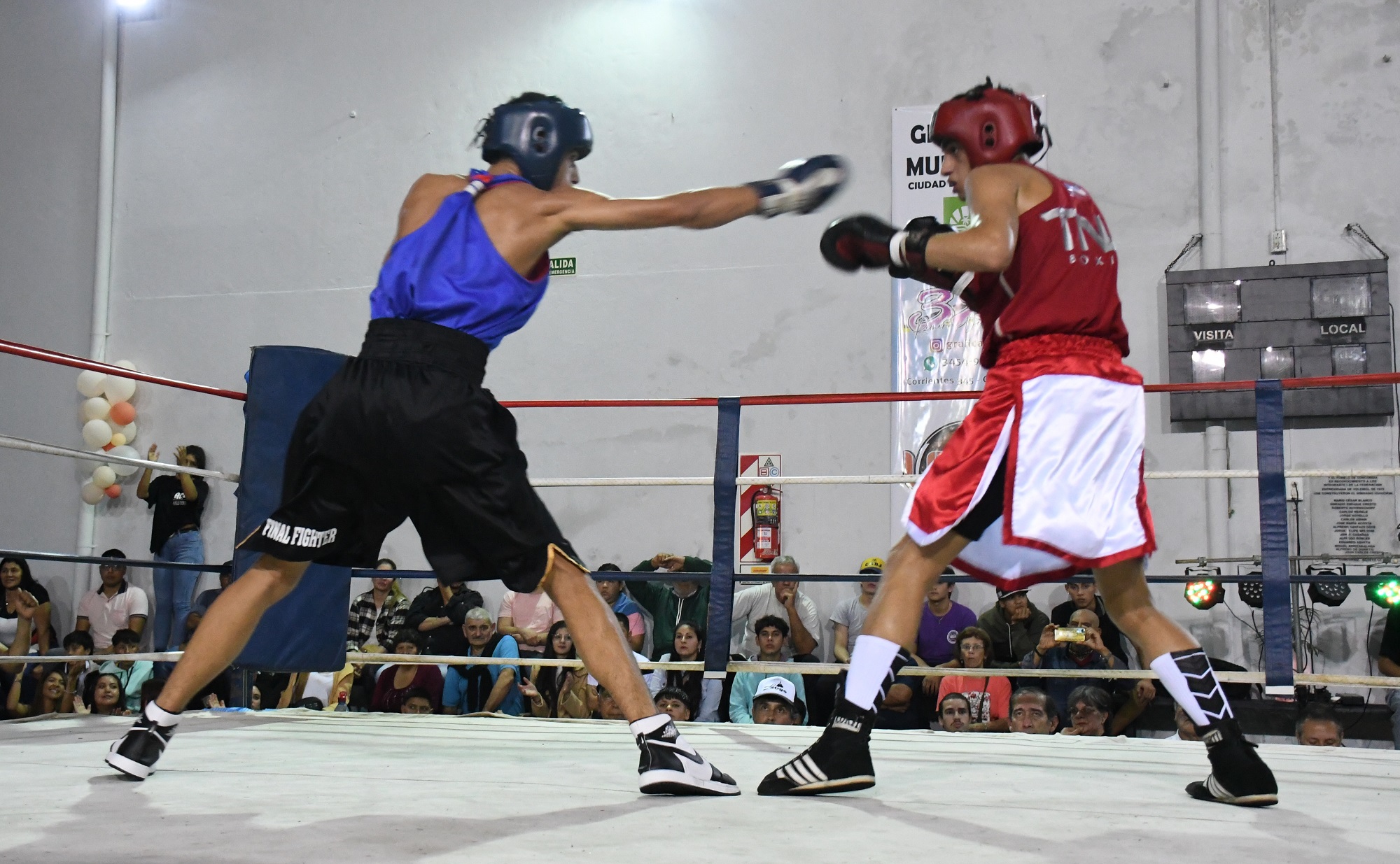 Nuevo festival de Boxeo Amateur en Concordia