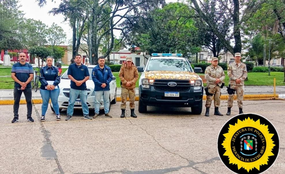 En allanamiento por abigeato en Nogoyá secuestran una Pico Up Amarok