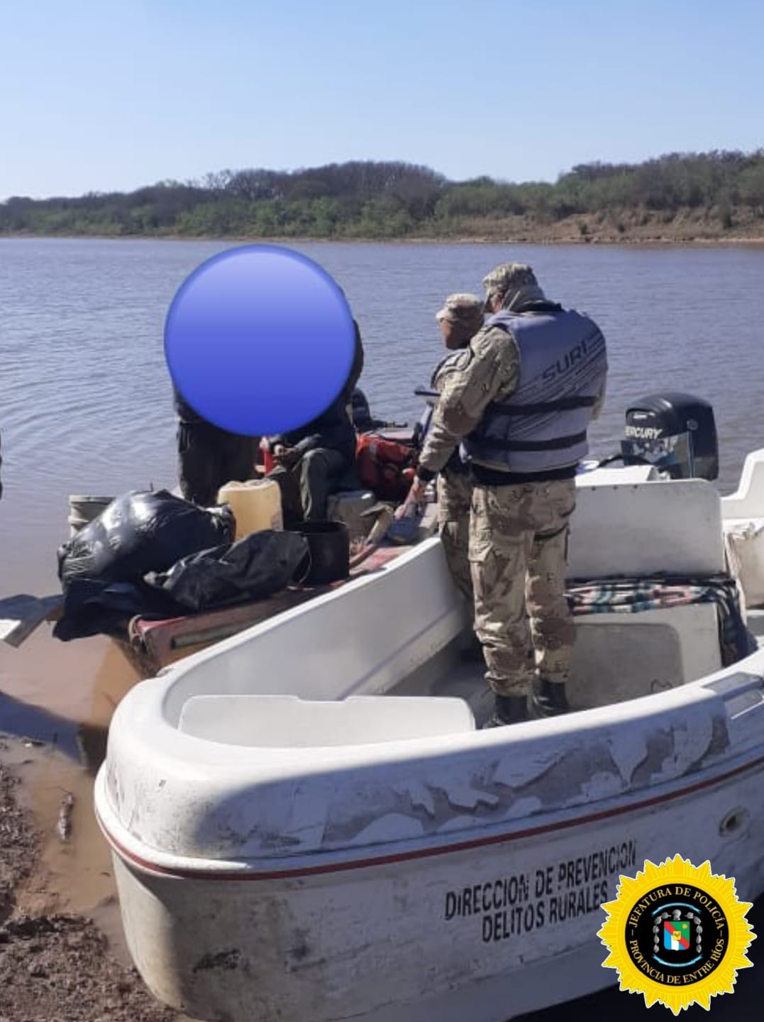 Operativos Náuticos: Secuestraron armas de fuego, municiones y tres carpinchos