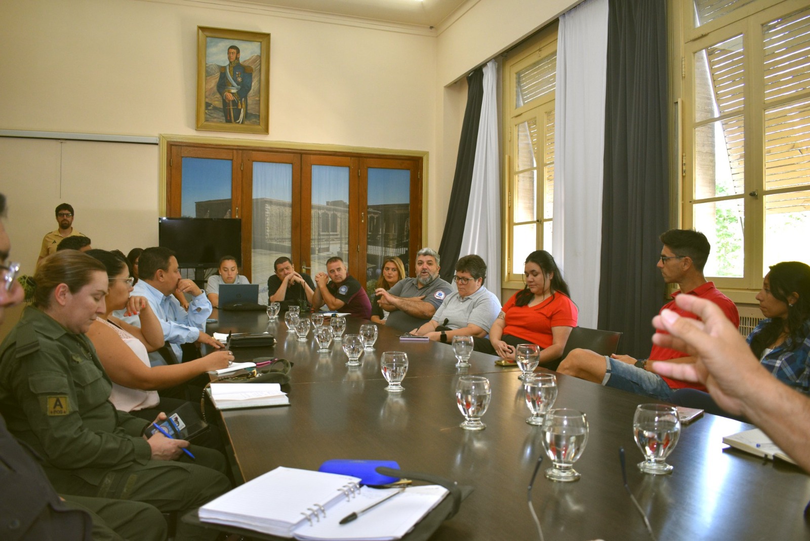 Reunión de coordinación por la 47ª edición de la Maratón Internacional de Reyes