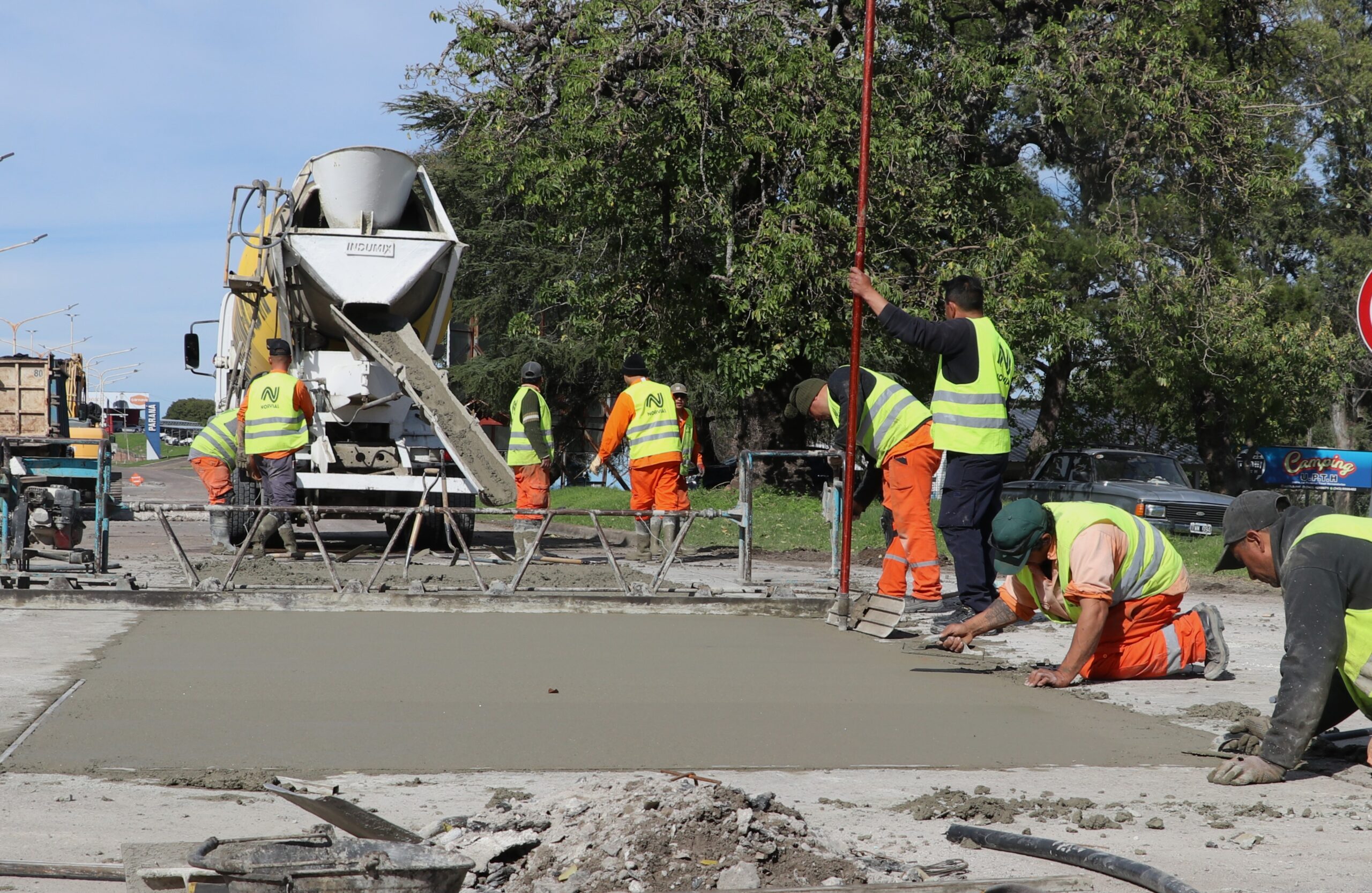Tareas de bacheo en los accesos al túnel subfluvial podrían ocasionar demoras en el tránsito