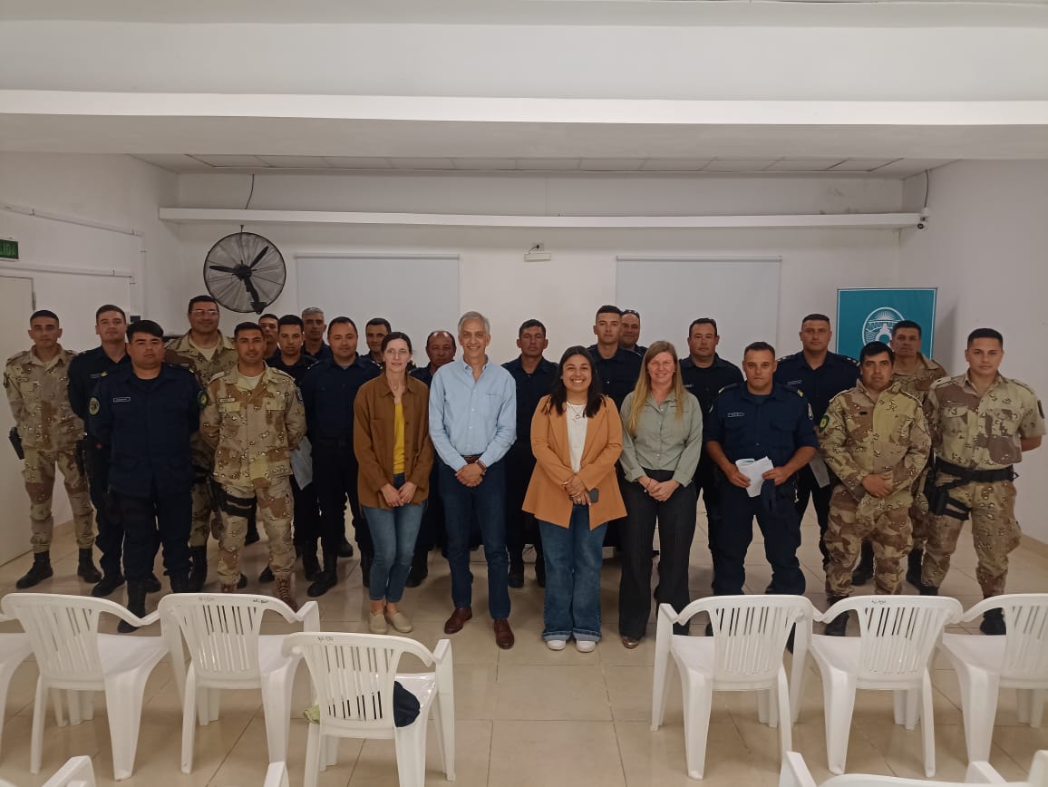 Nueva jornada de capacitación destinada al personal policial