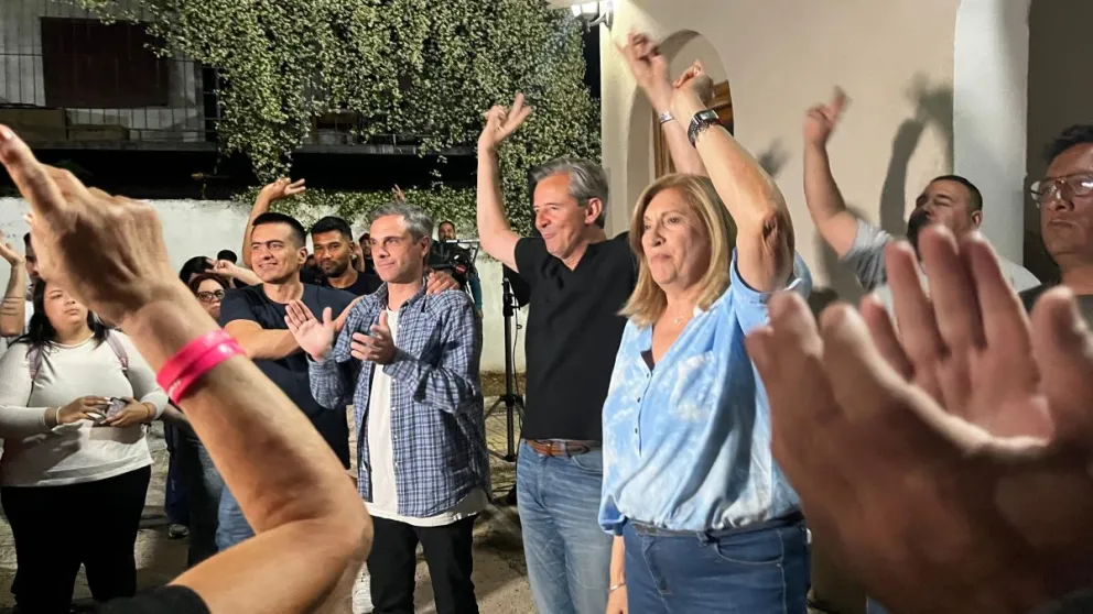 Bahl y Michel felicitaron al oficialismo por la victoria y agradecieron a los votantes que los eligieron