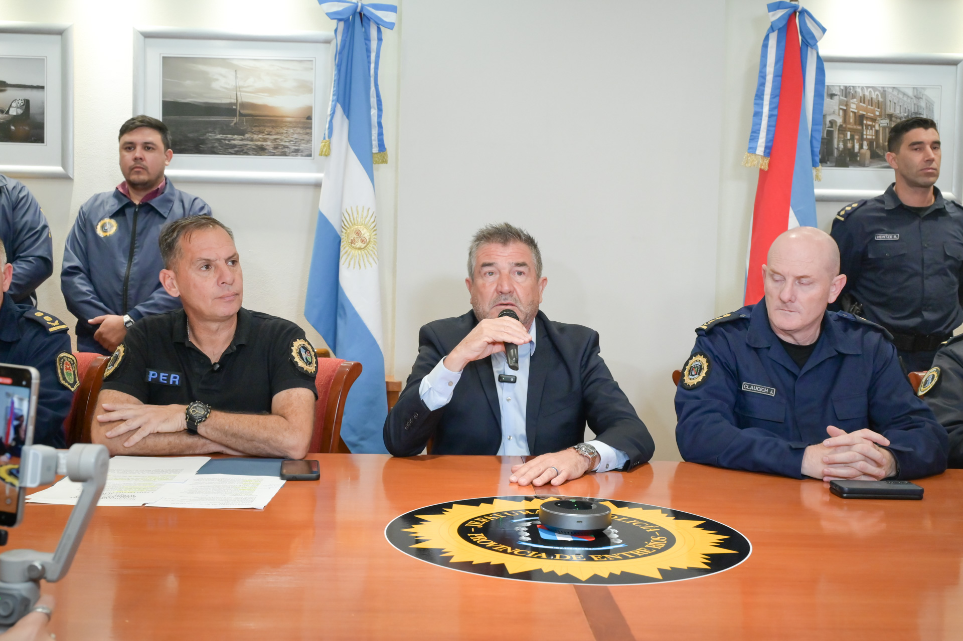 «Estamos muy agradecidos con el personal policial por el accionar», sostuvo Roncaglia
