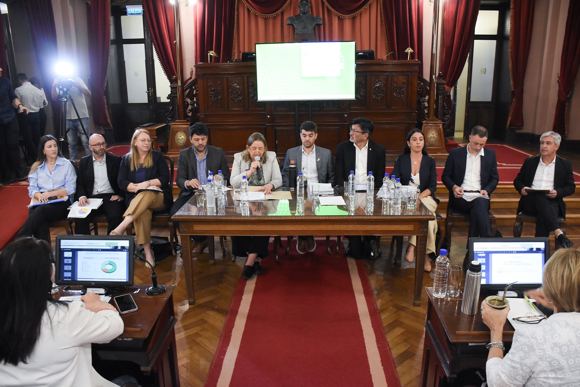 El Ministerio de Desarrollo Humano presentó su presupuesto 2026 a la Legislatura