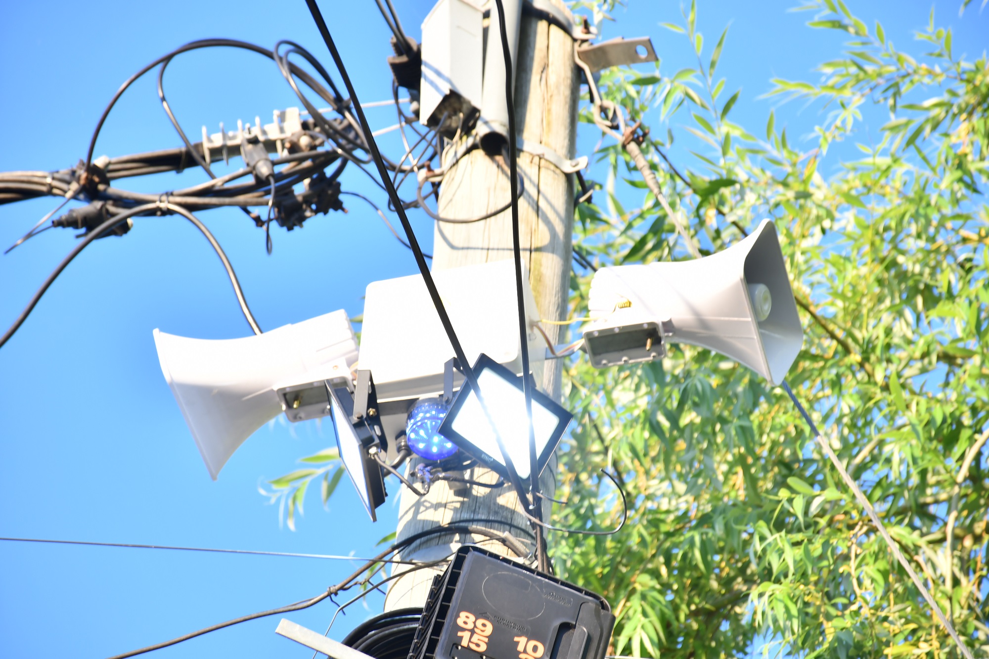 La Municipalidad inauguró Sistema de Cámaras de Seguridad y Alarmas en Benito Legerén