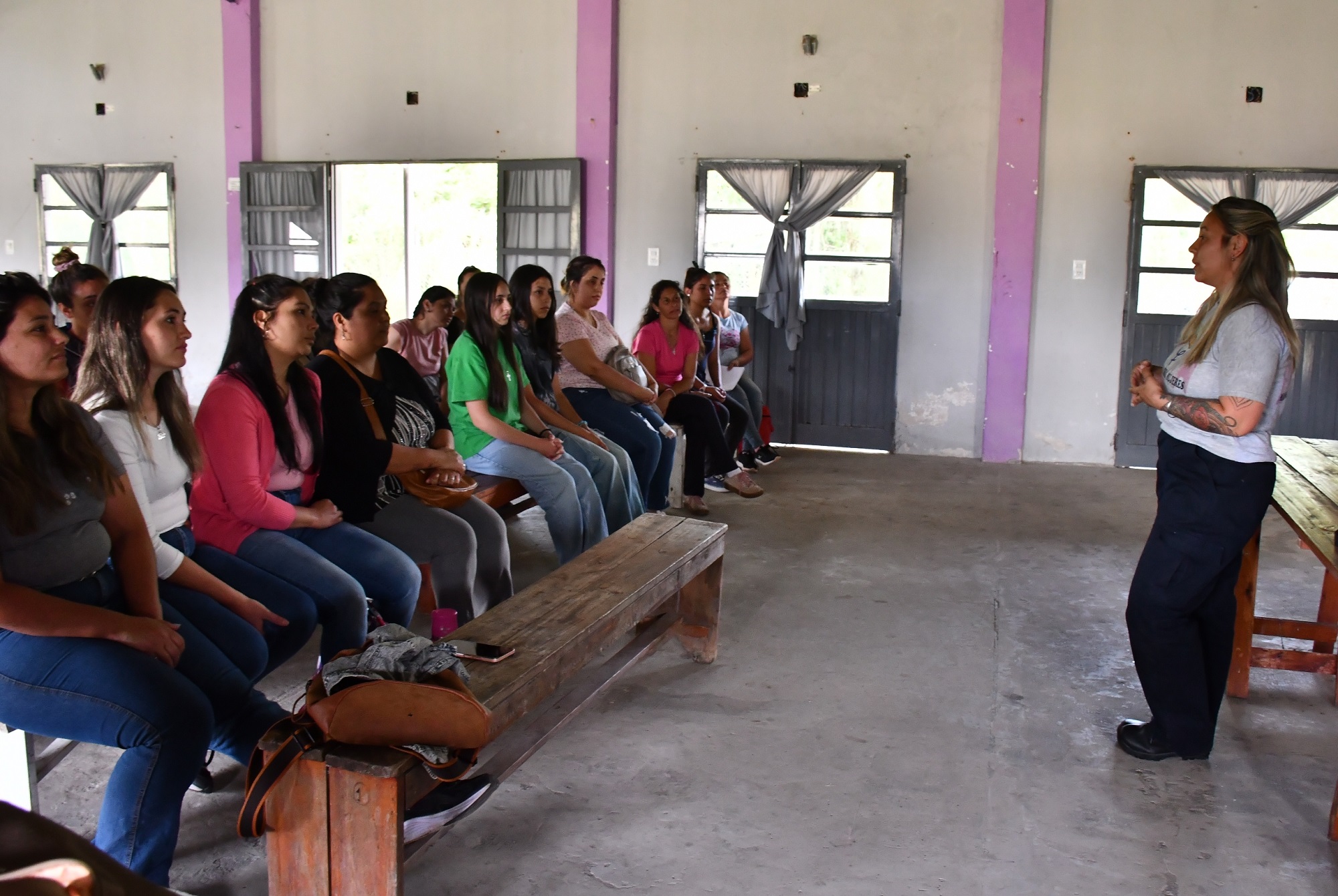 Comenzó el curso «Manos a la obra, mujeres»