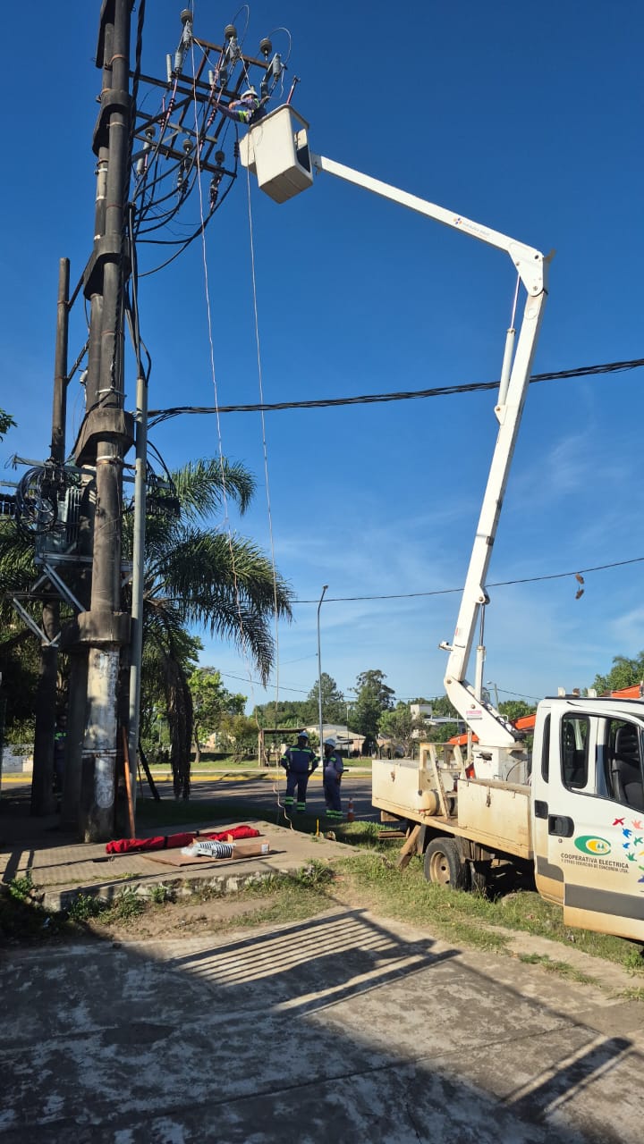 Corte imprevisto de energía eléctrica afectó un sector de La Bianca