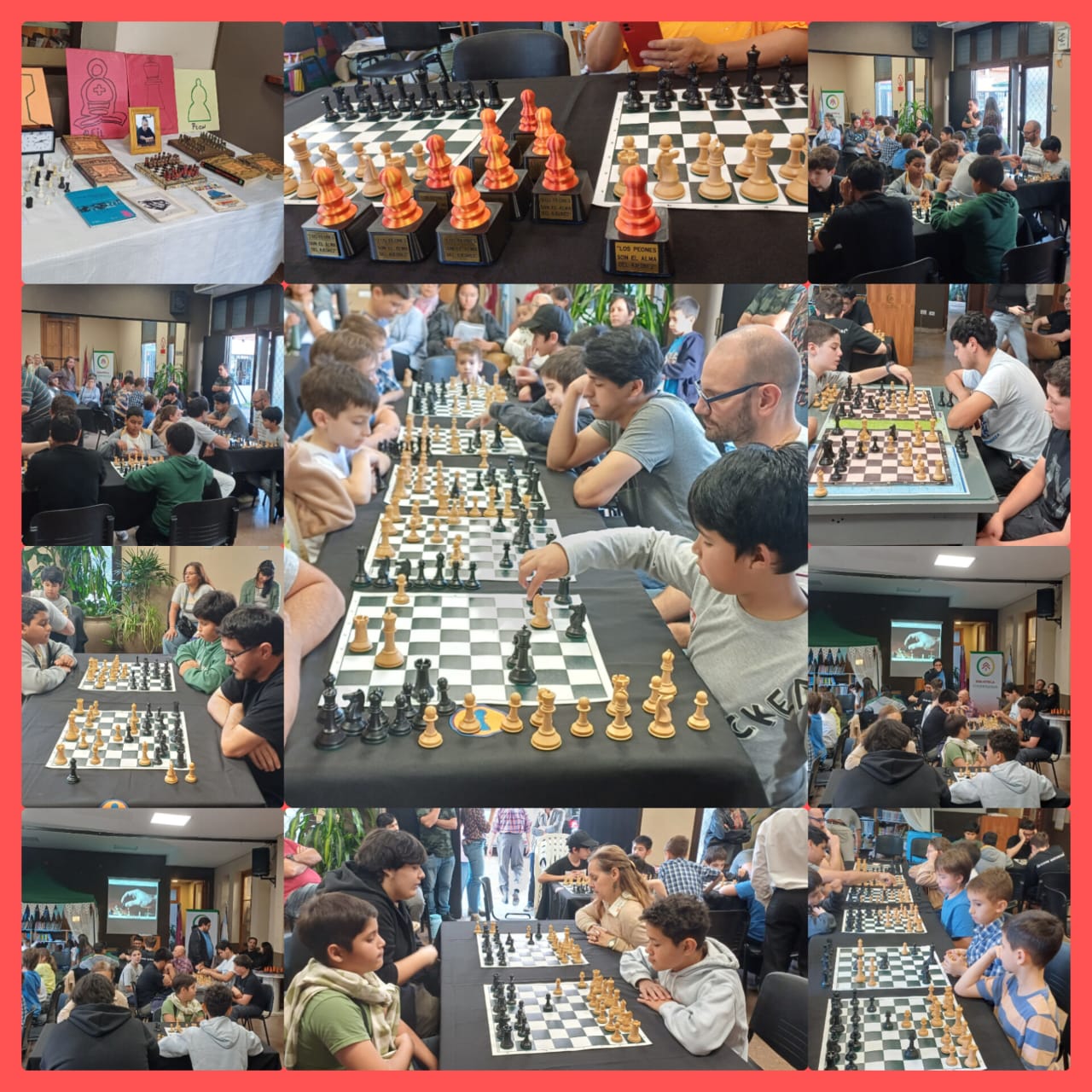 Biblioteca Julio Serebrinsky: Concurrido encuentro de Ajedrez en Homenaje al Profesor Federico Ramírez