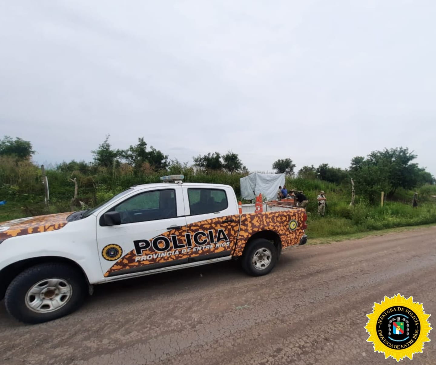 Abigeato en Mojones Norte: La Brigada Interdepartamental secuestró armas, cartucheria y elementos vinculados al hecho