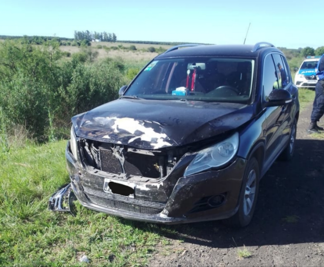 Grave accidente de tránsito en Ruta 14: un hombre resultó lesionado