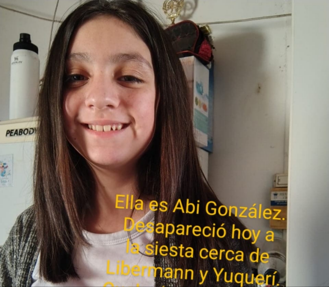 Urgente: Familiares y amigos buscan a Abigail Marlene Dupont de 11 años