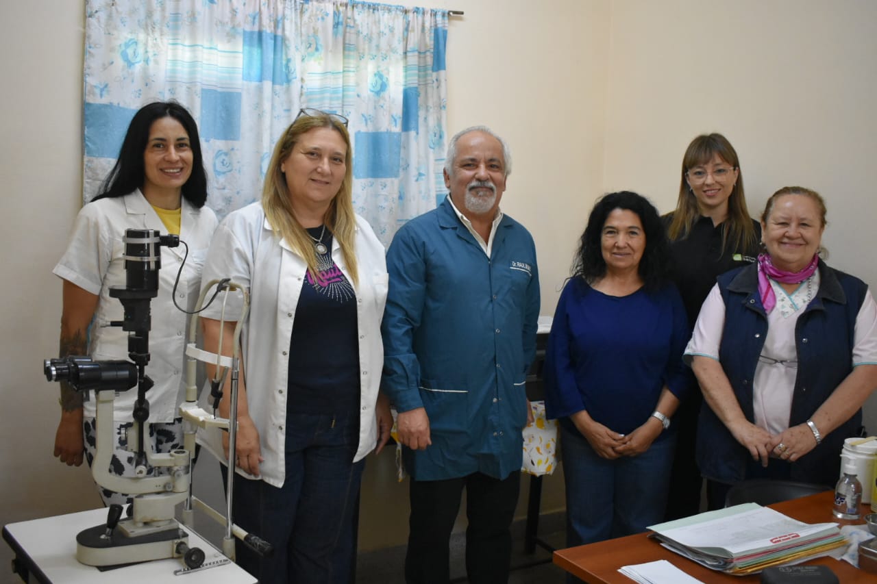 El Centro de salud del barrio Nebel cuenta con consultorio oftalmológico