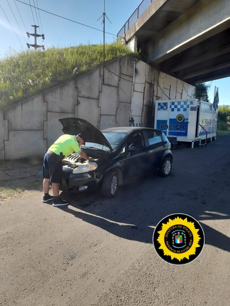 Secuestran en Concordia un auto con pedido de captura por robo en Buenos Aires