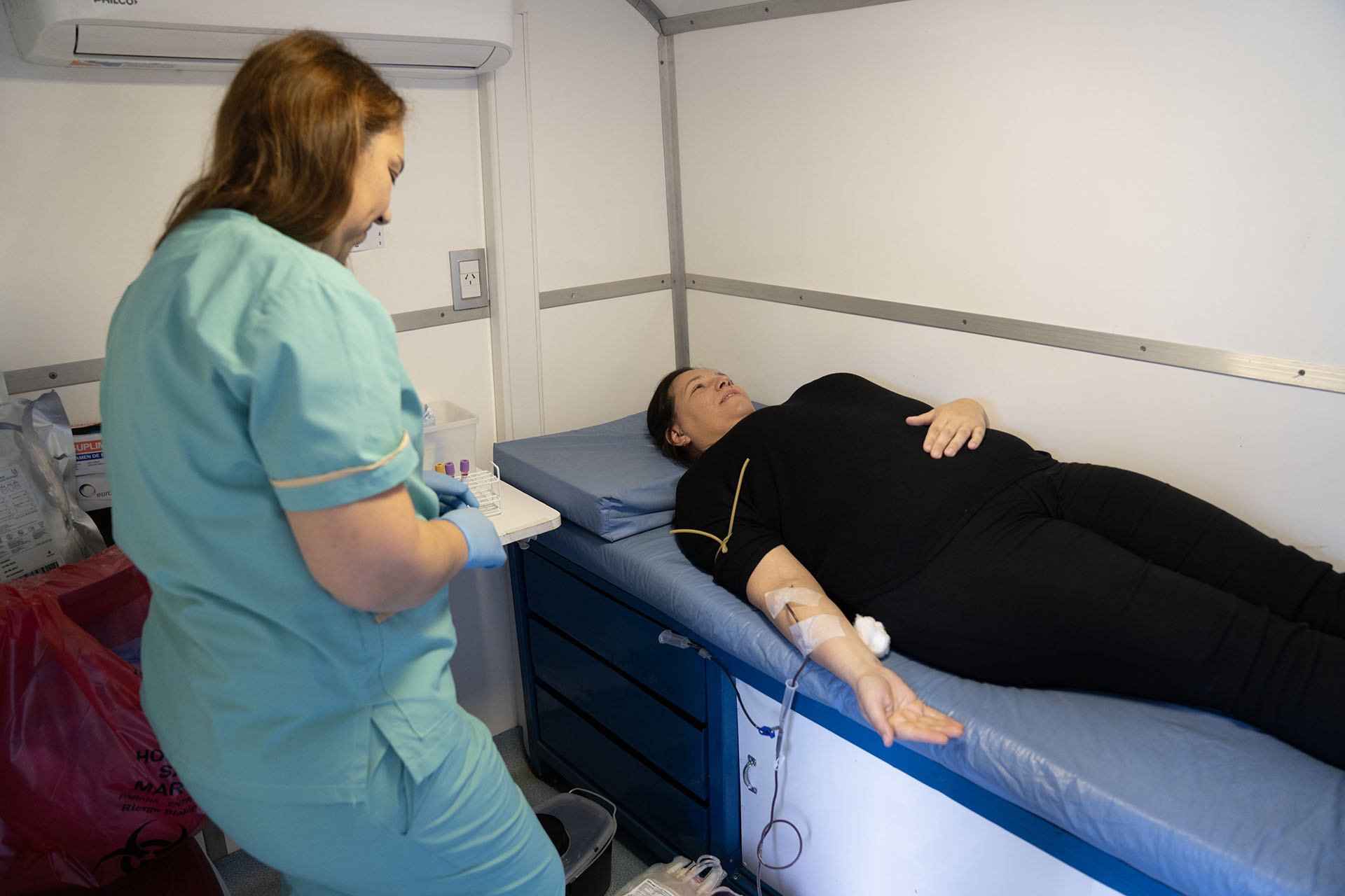 Se intensificaron acciones de promoción y donación voluntaria de sangre en toda la provincia