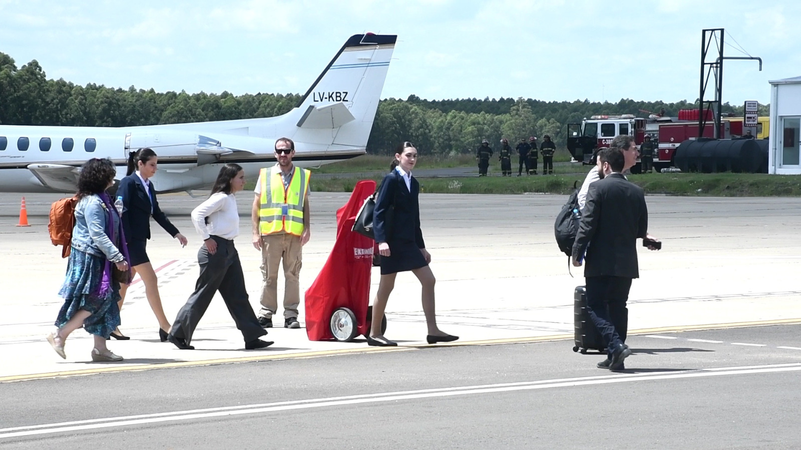 Comenzaron a operar los vuelos comerciales en el Aeropuerto de Concordia