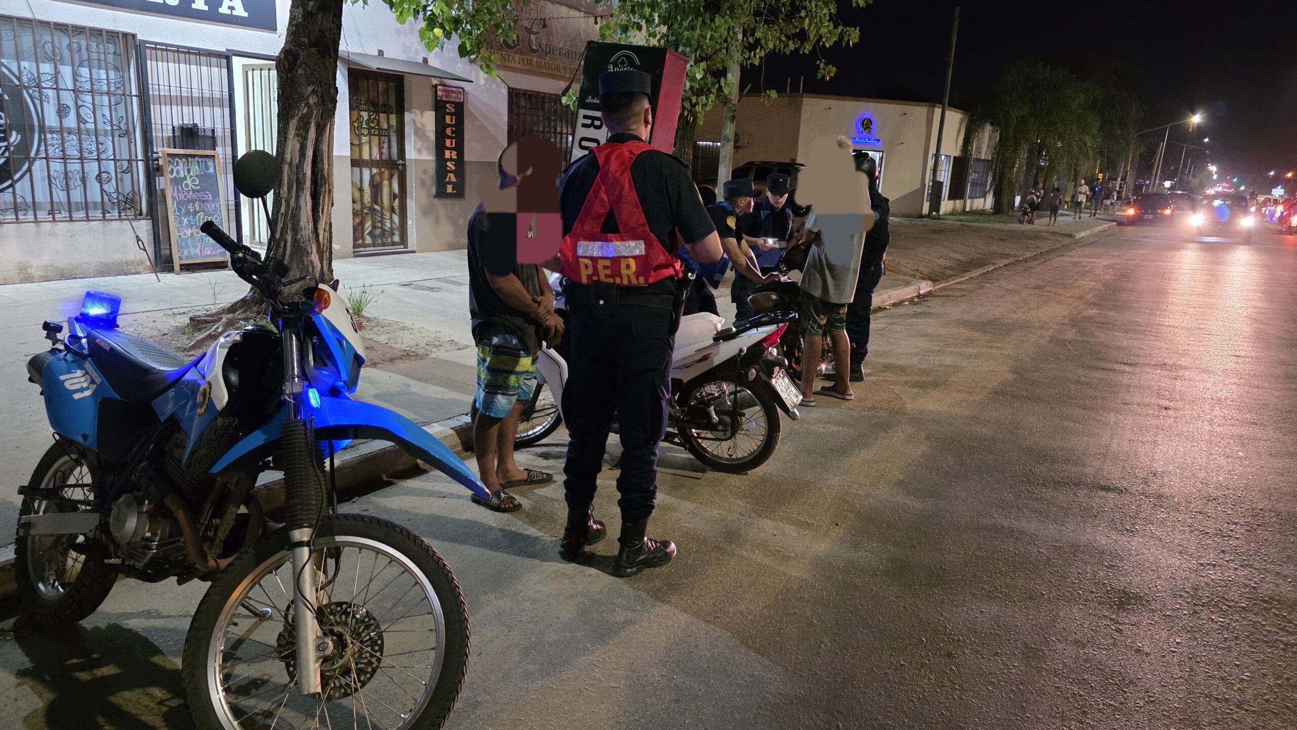 Importante operativo policial en Concordia: un joven detenido por atentado y resistencia a la autoridad