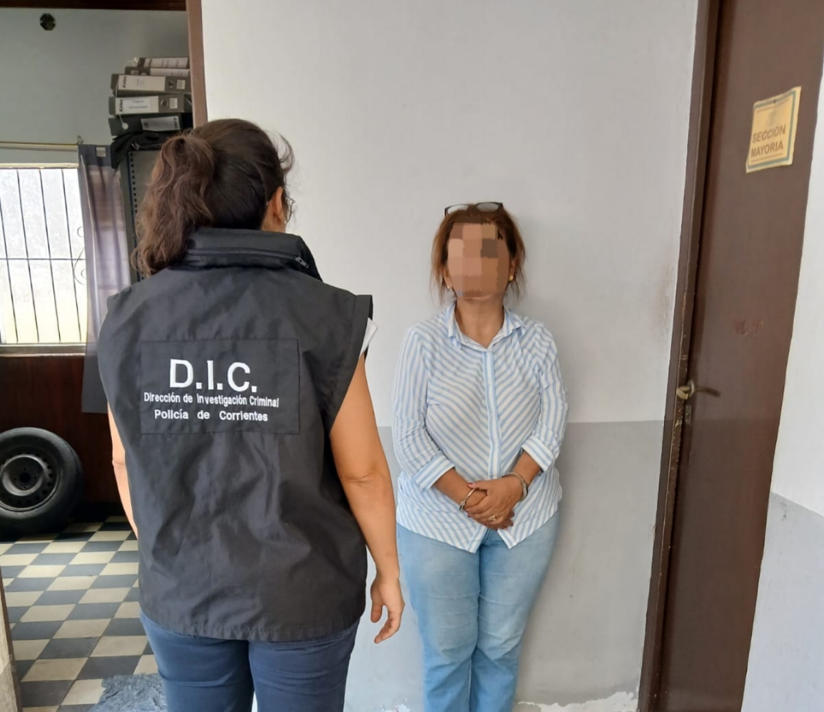 Detención de Viuda Negra correntina que operó en Concordia