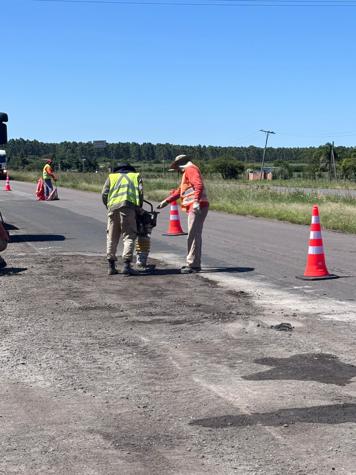Autovía del Mercosur informó los trabajos de mantenimiento realizados durante la jornada