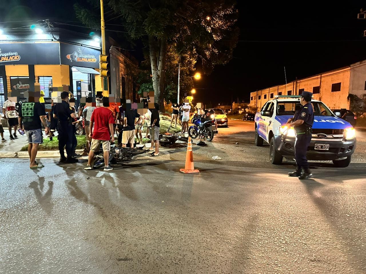 Accidente de tránsito con lesionados leves en Presidente Illia y La Pampa