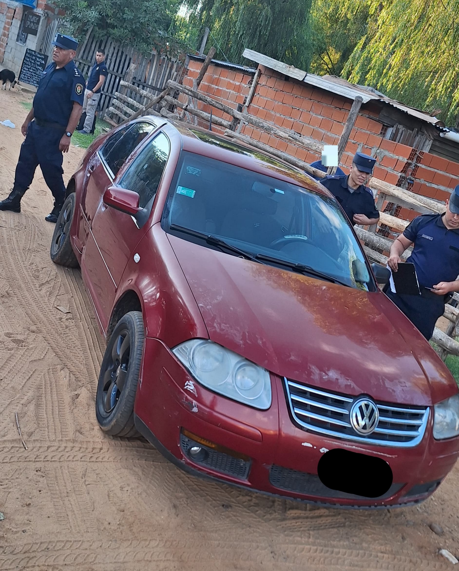 Secuestran en Concordia un automóvil robado en la provincia de Buenos Aires