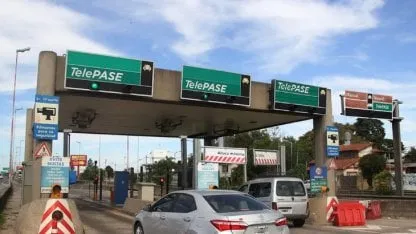 Desde este lunes los peajes en Rutas 12 y 14 sólo se pagarán solo por sistemas electrónicos