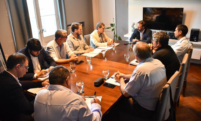 Azcué avanzó con Salto Grande en la implementación del Plan de Acción ante Emergencias